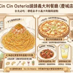 Cin Cin Osteria請請義大利餐廳