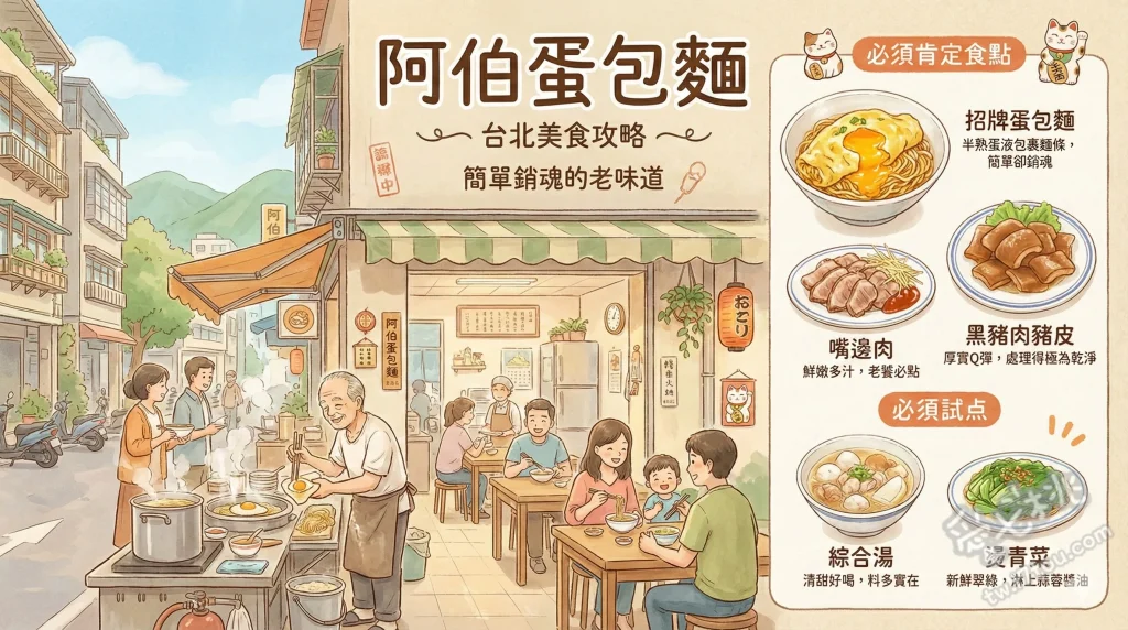阿伯蛋包麵