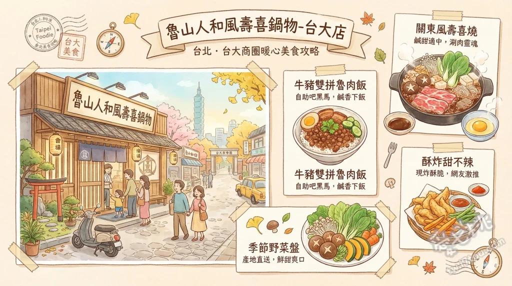 魯山人和風壽喜鍋物 台大店