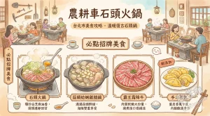 農耕車石頭火鍋