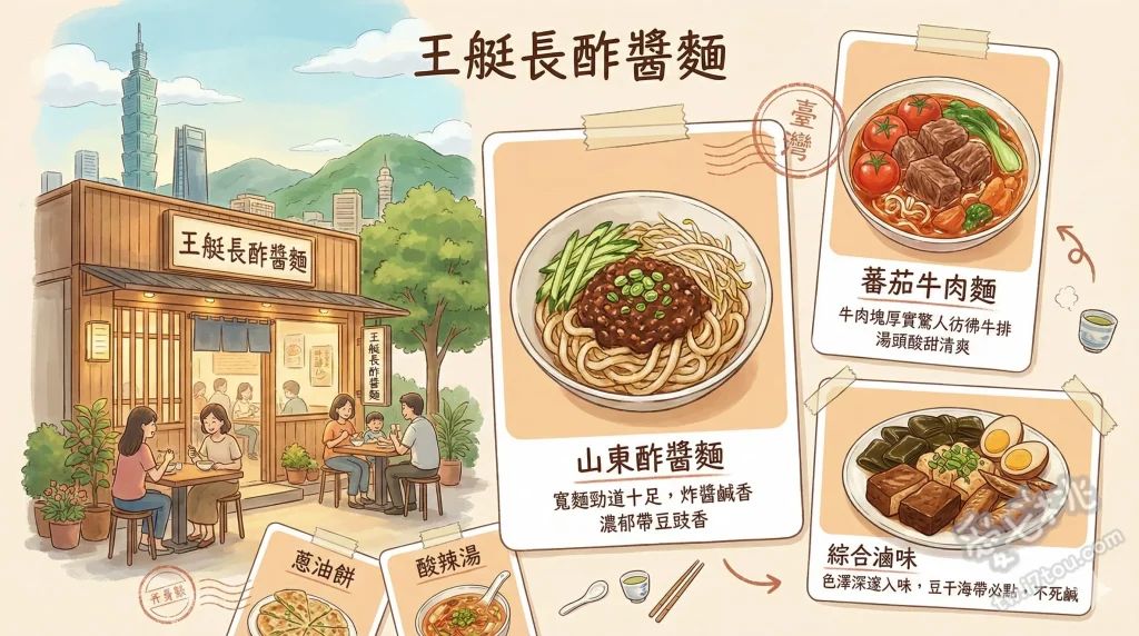 王艇長酢醬麵