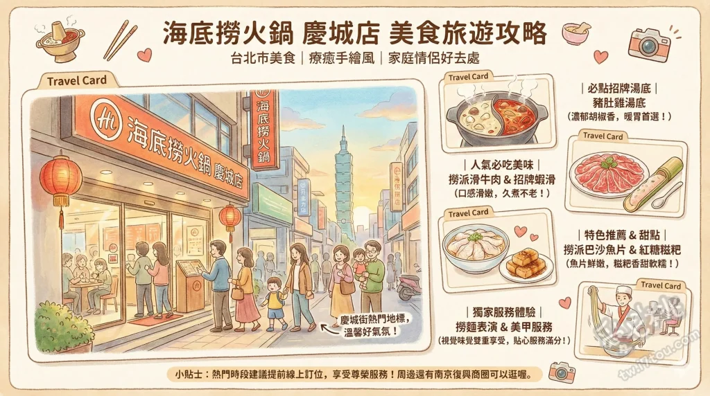 海底撈火鍋 慶城店