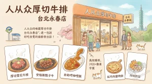 人从众厚切牛排 台北永春店