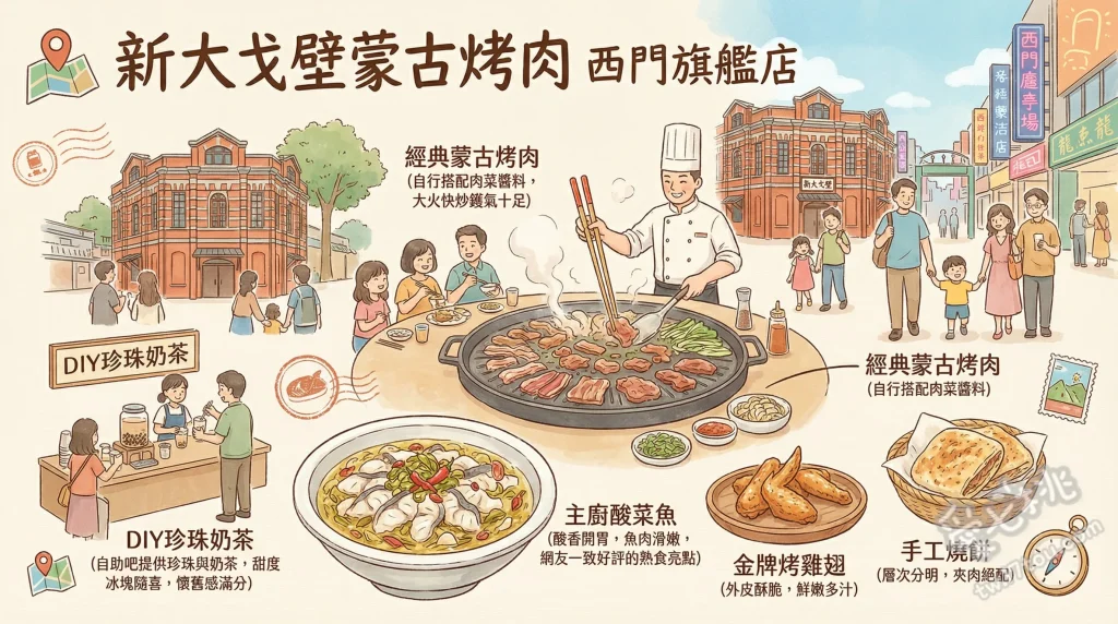 新大戈壁蒙古烤肉 西門旗艦店