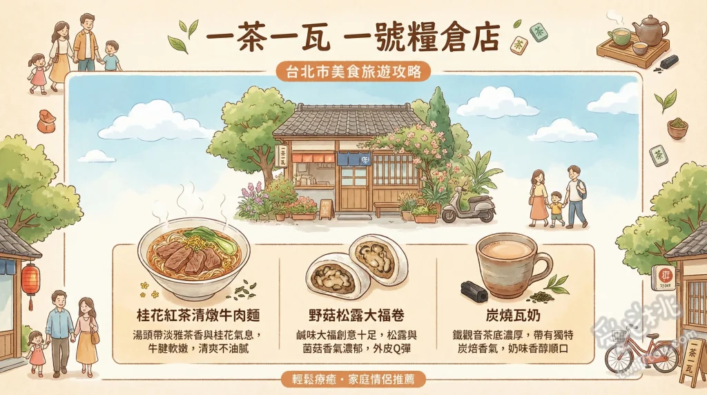 一茶一瓦 一號糧倉店