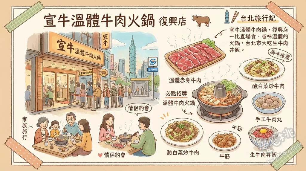 宣牛溫體牛肉火鍋 復興店