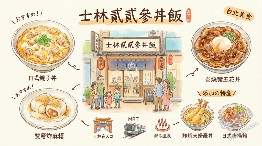 士林貳貳參丼飯
