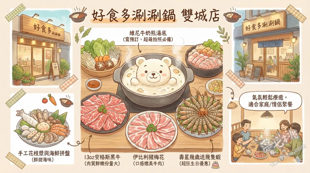 好食多涮涮鍋 雙城店