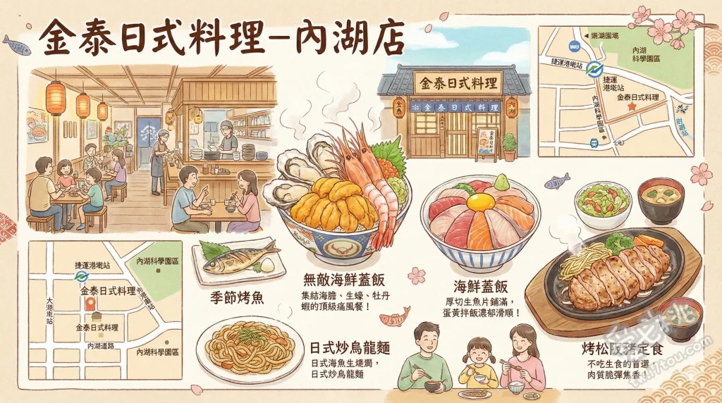 金泰日式料理 內湖店
