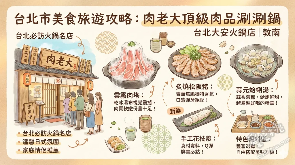 肉老大頂級肉品涮涮鍋 敦南店