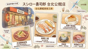 スシロー壽司郎 台北公館店