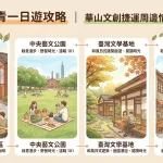 台北文青一日遊攻略｜華山文創捷運周邊情侶約會秘境