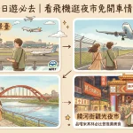 台北松山一日遊必去｜看飛機逛夜市免開車情侶約會攻略