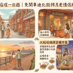 台北大稻埕一日遊｜免開車迪化街拜月老情侶約會必去
