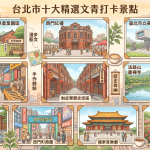 台北市十大精選文青打卡景點