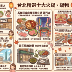 台北市十大精選火鍋、鍋物推薦