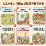 台北市十大精選自然風景與休閒景點