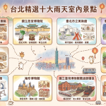 台北精選十大雨天室內景點