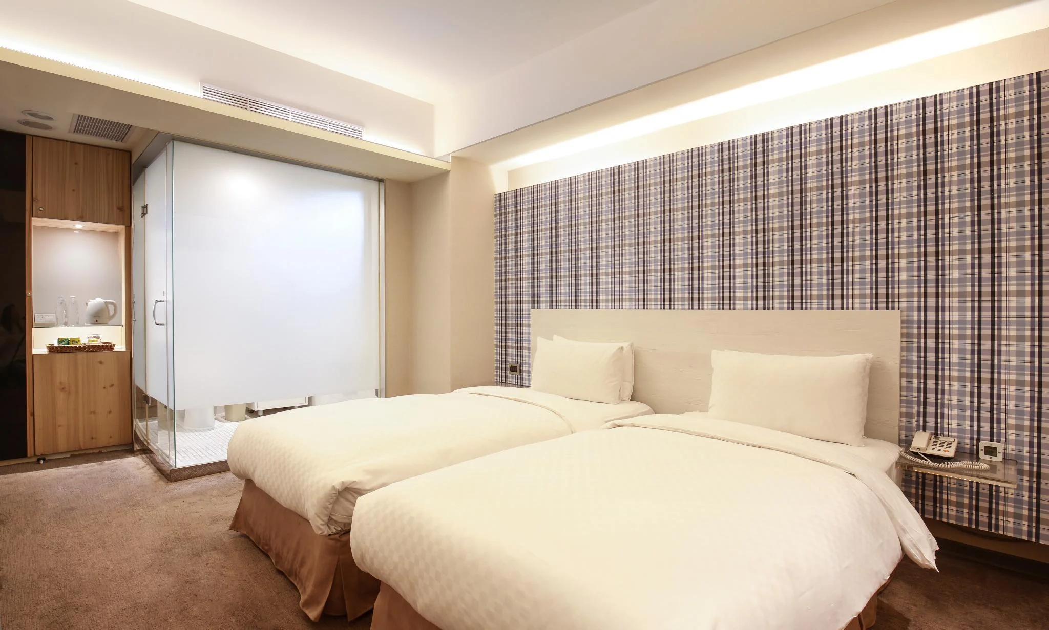 豪華房(兩床) - 無窗 (Deluxe Twin Bed (No Window))