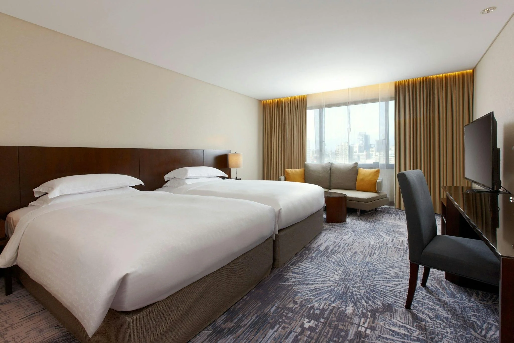 2 張單人床, 優選客房 (Premier Twin Room, Larger Guest room, 2 Twin)