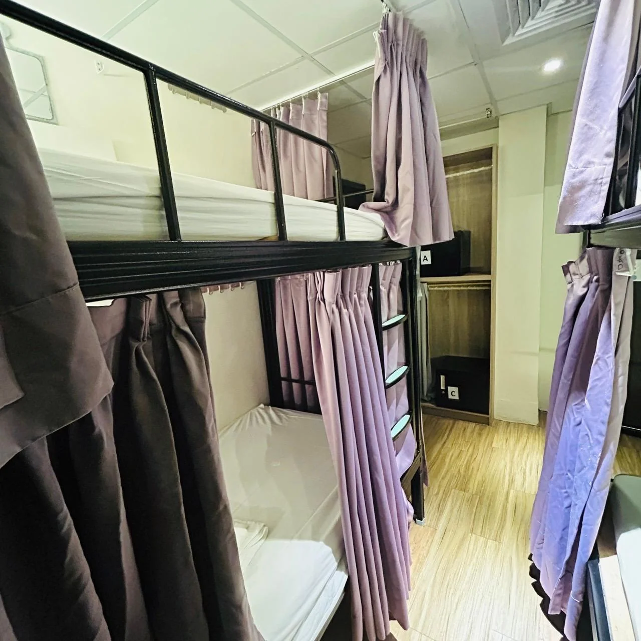 4 床女性宿舍房的 1 個上下鋪床位 (Bunk Bed in 4-Bed Female Dormitory Room)