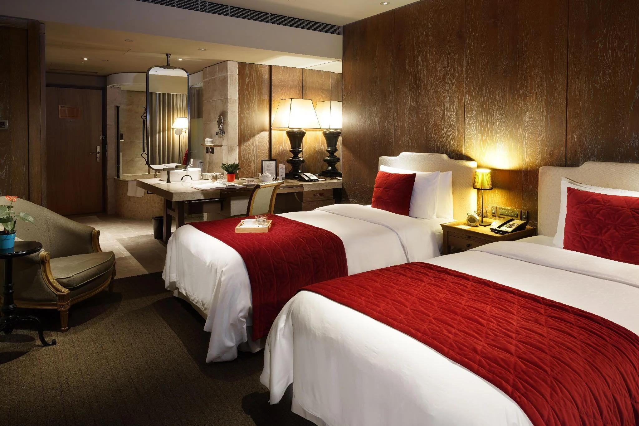 高級房(兩床) - 不含停車費 (Superior Twin Room - No Parking Fee Included)