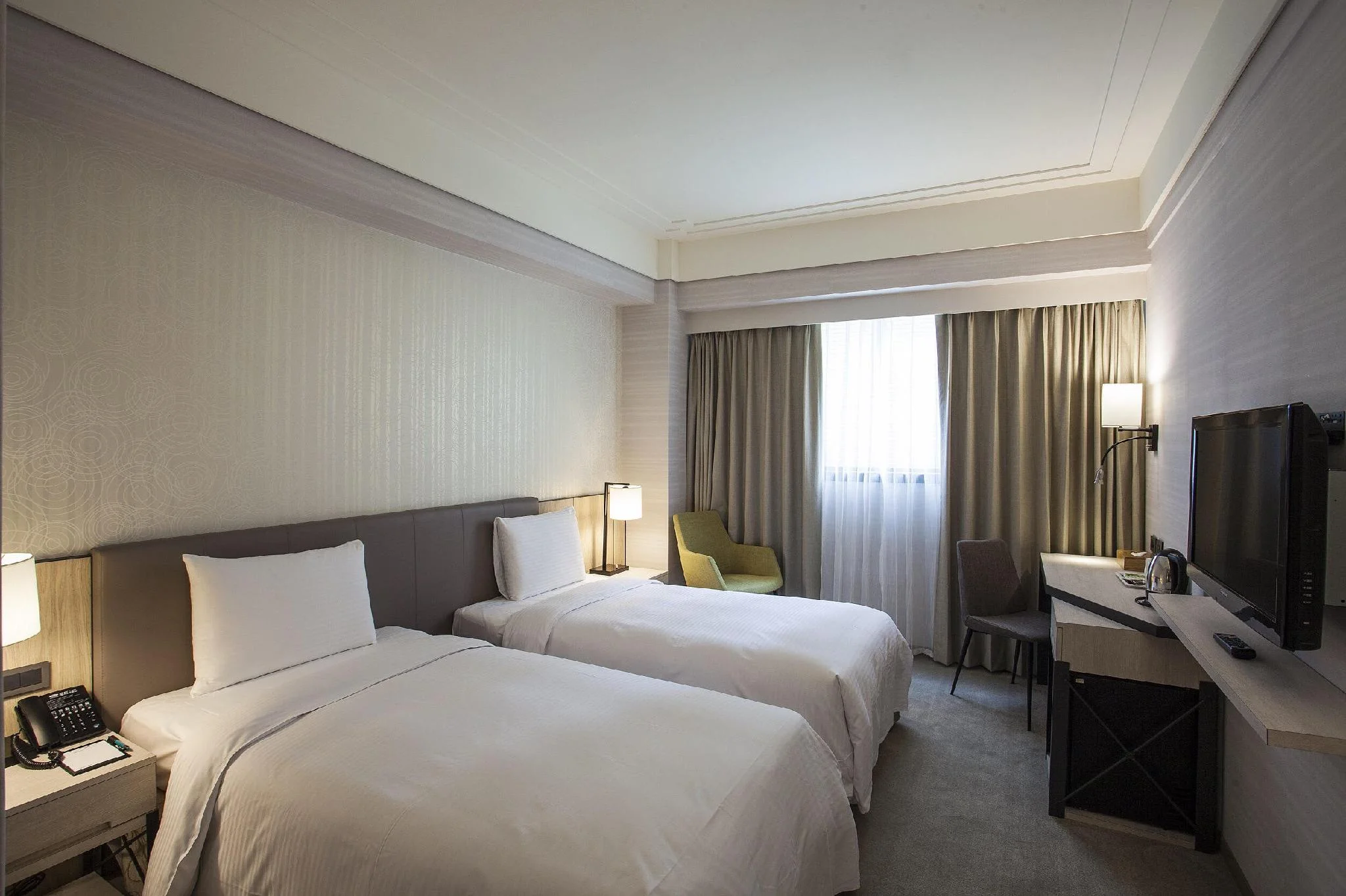 雙床客房 (Guest House Twin Room)