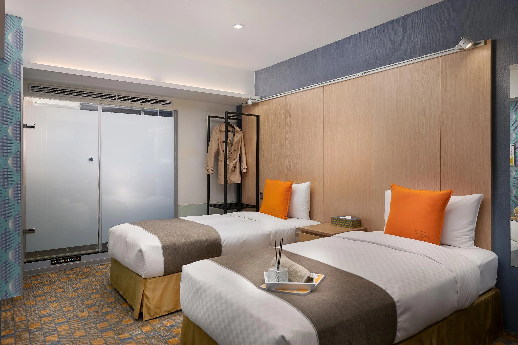 標準房(兩床) - 無窗/無法合併床鋪 (Superior Twin - No Window, Beds Cannot Be Combined)