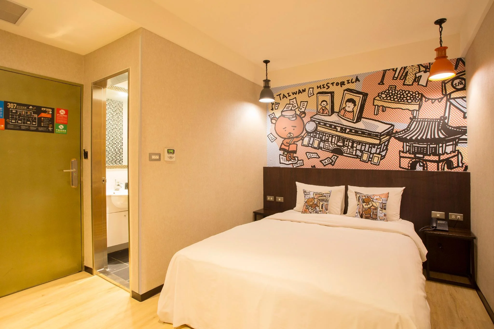 標準雙人房 - 無窗 (Standard Double Room without Window)
