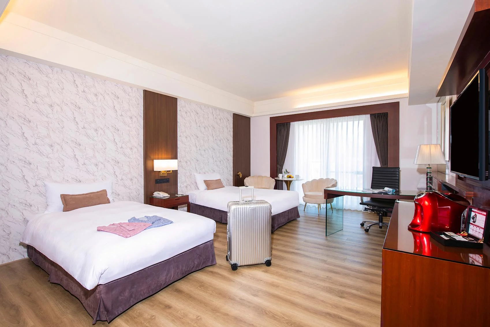 客房(兩床) (Twin Room)