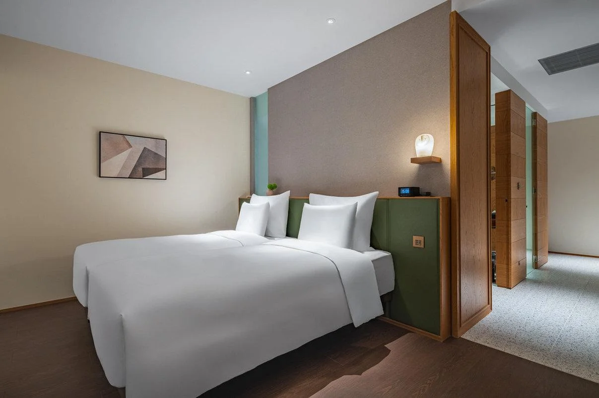 客房(兩床/邊間) (Corner Twin Room)