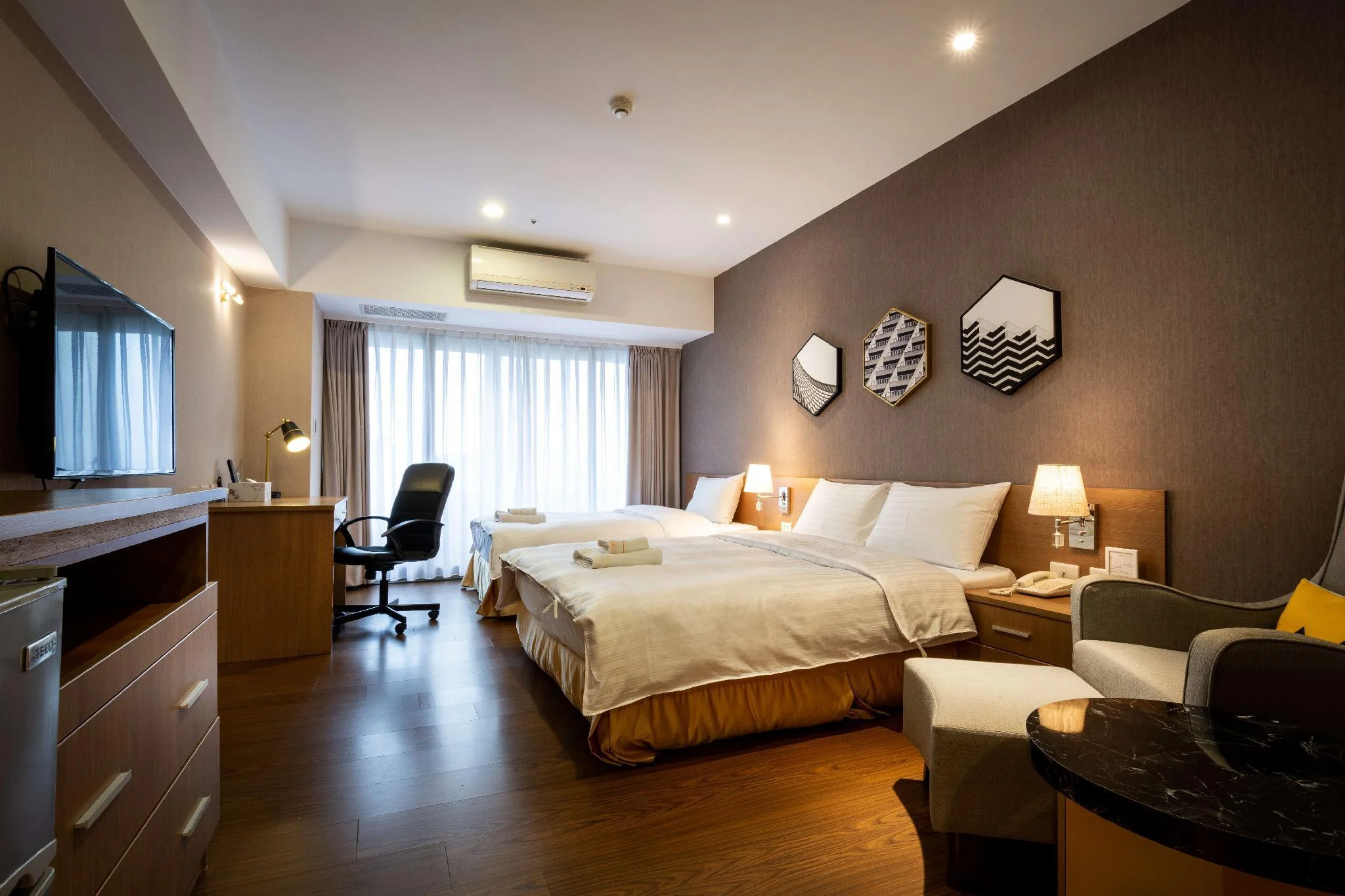 市景三人客房 (City View Triple)