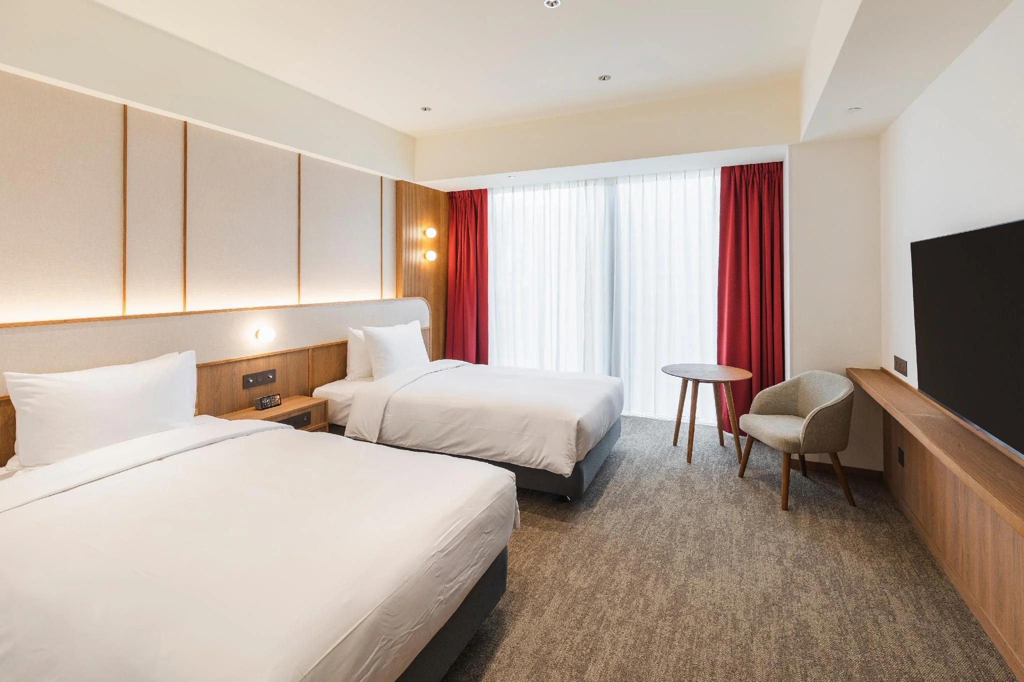 客房(兩床) - 無障礙友善 (Accessible Twin Room (Wheelchair Accessible))