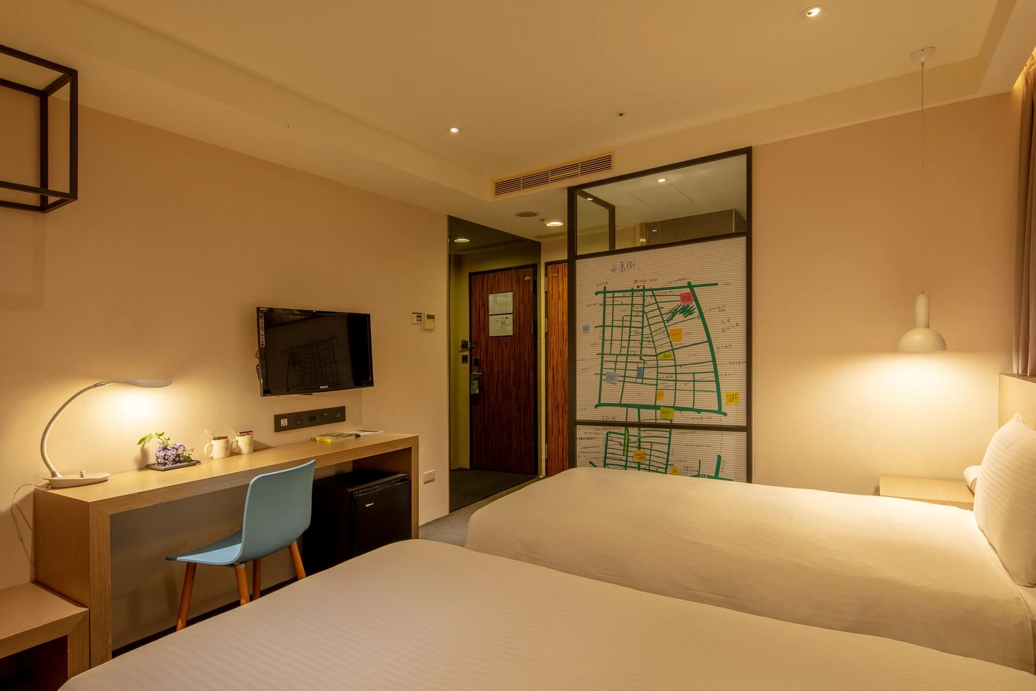 無障礙雙床房 - 無窗 (Accessible Twin Room without Window)