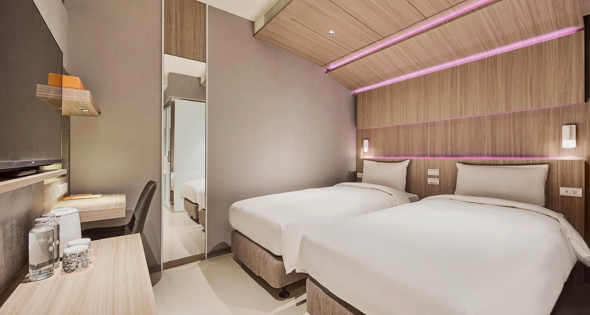 標準房(兩床) - 禁菸 (Standard Twin Room - Non-Smoking)