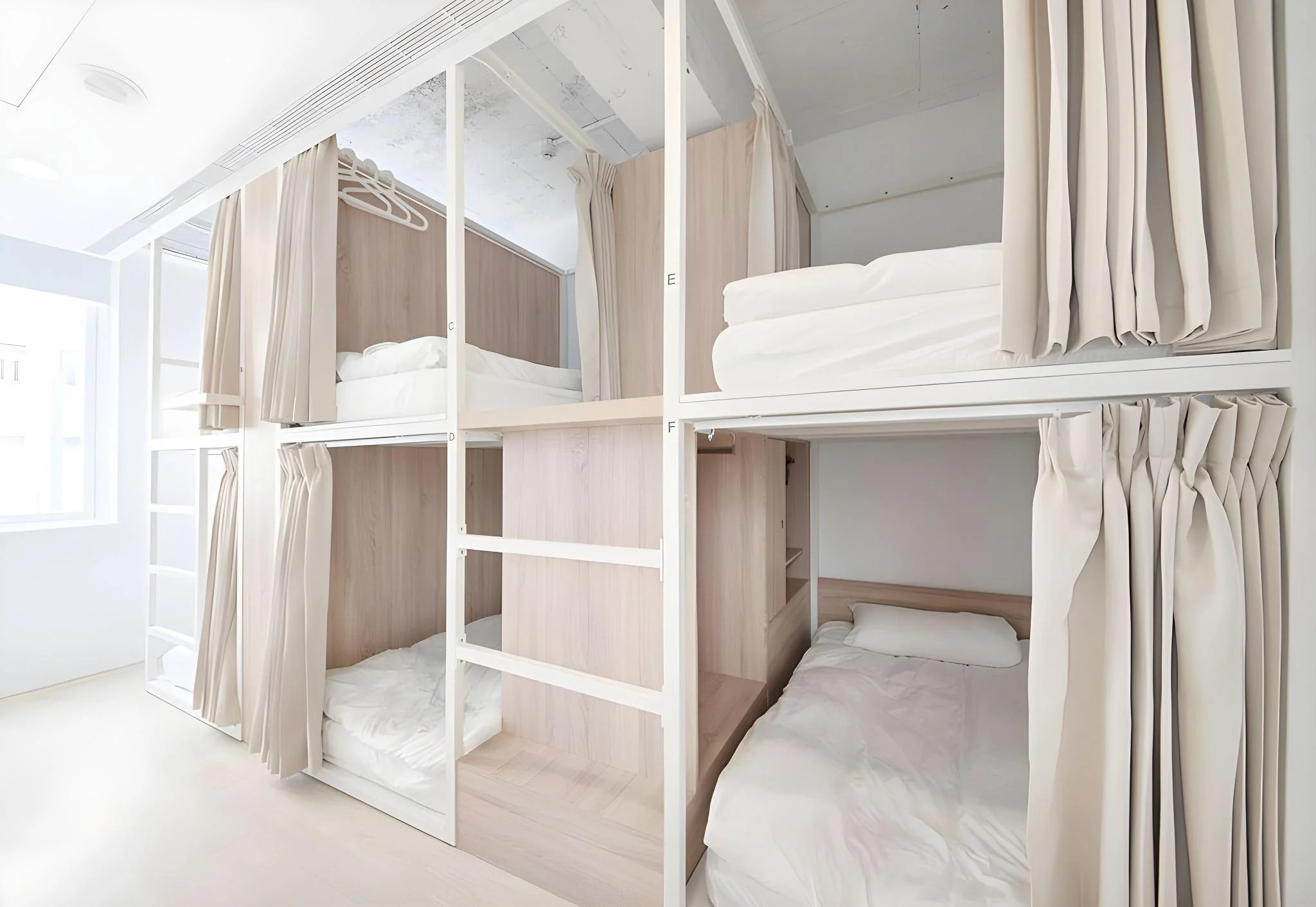 【1張床位】6人宿舍 - 男女混合 (1 Person in 6-Bed Dormitory - Mixed)