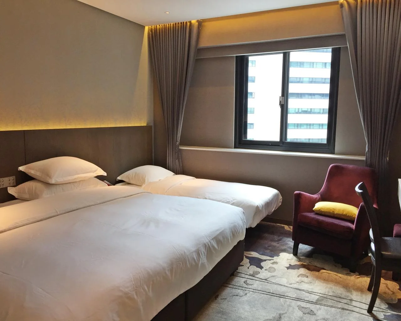 三人房(雙人床+單人床) (Triple Room - 1 Double + 1 Single)