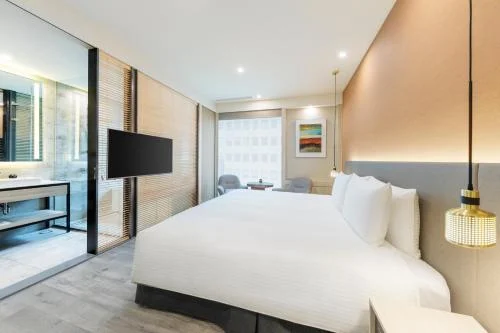 豪華城市雙人房(一大床) (Deluxe City View King)