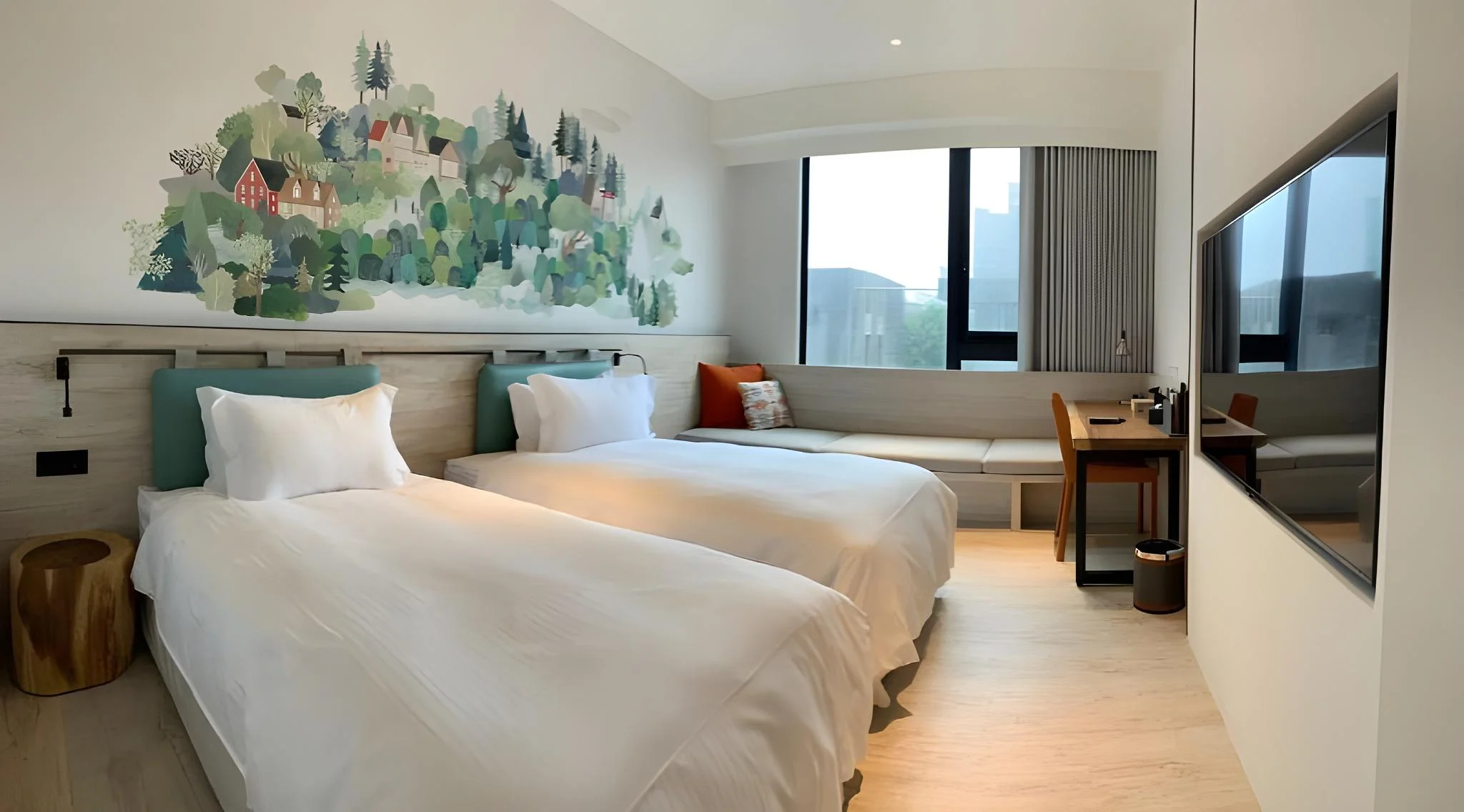 設計雙人雙床房 (Design Twin Room)