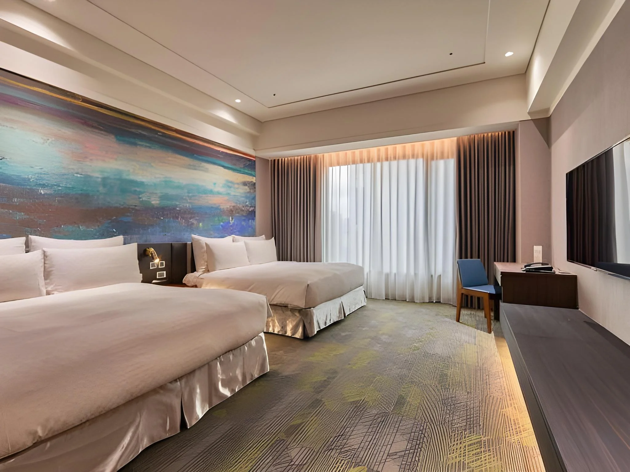 家庭雙床房－禁煙 (Family Twin Room - Non-Smoking)