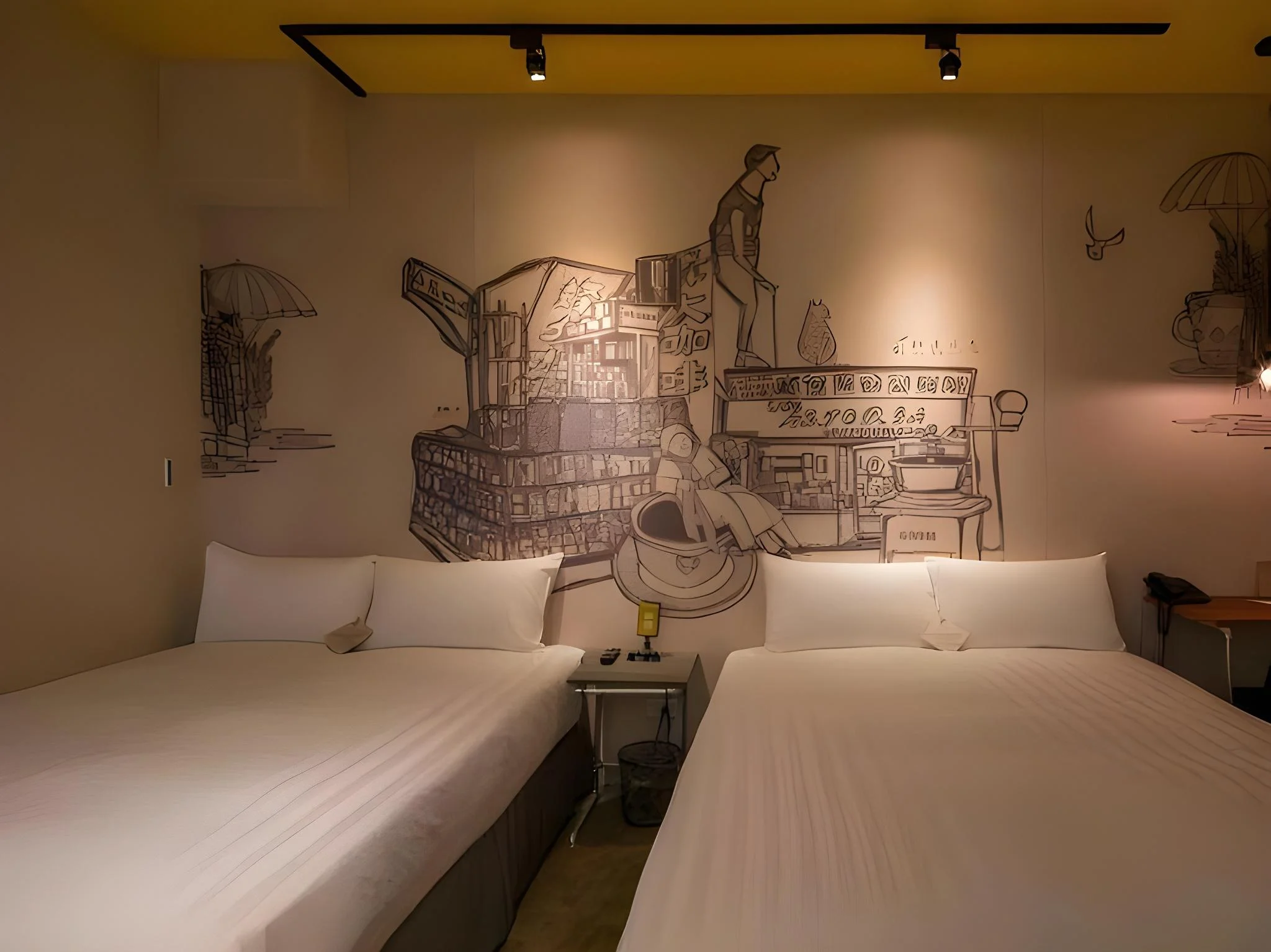 標準四人房 - 無窗 (Standard Quad No Window)