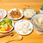灶頂 原汁排骨湯,高麗菜飯 menu 3