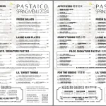 Pasta & Co. Restaurant, Bar & Lounge menu 1