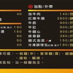 粟家牛肉麵 總店 menu 1