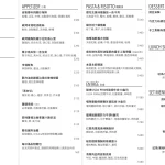 頁小館 menu 3