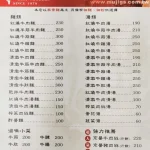 穆記牛肉麵 menu 1