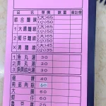 春來蚵仔麵線 後山埤 menu 1